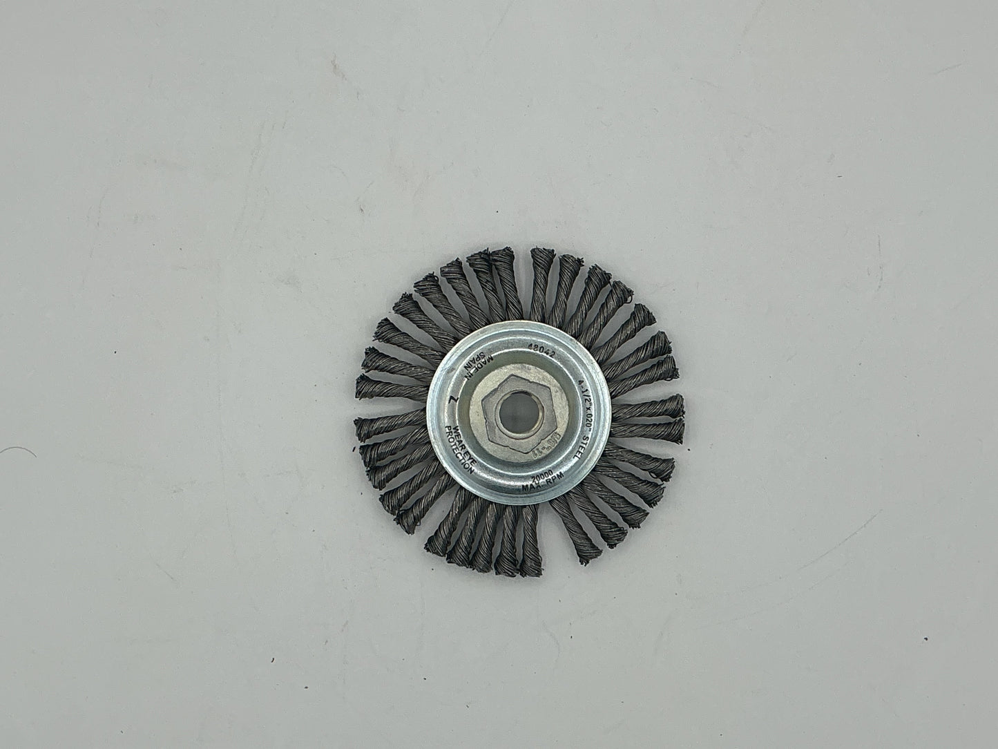 Carbon steel wire wheel
