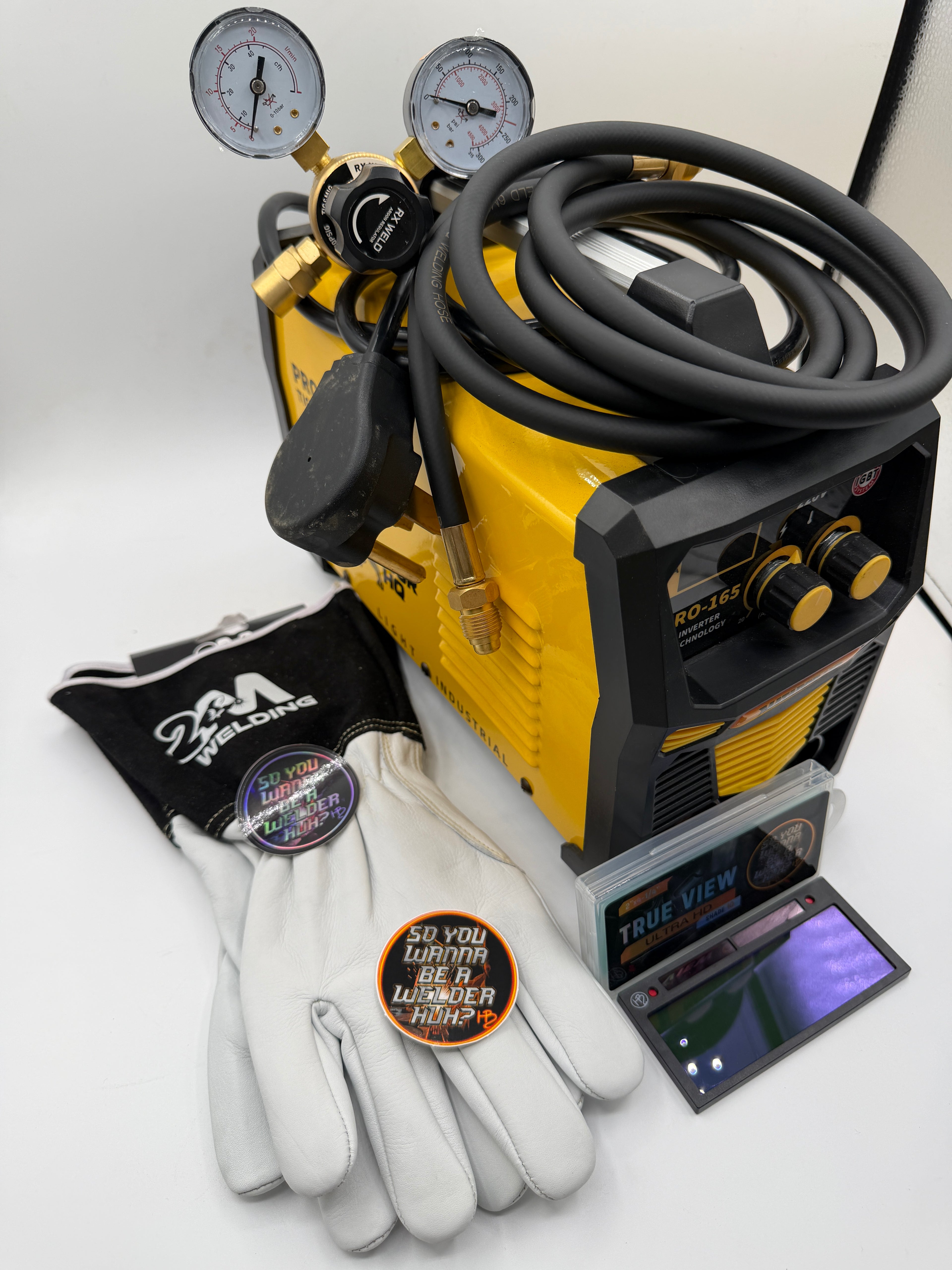 Welding machine bundle raffle