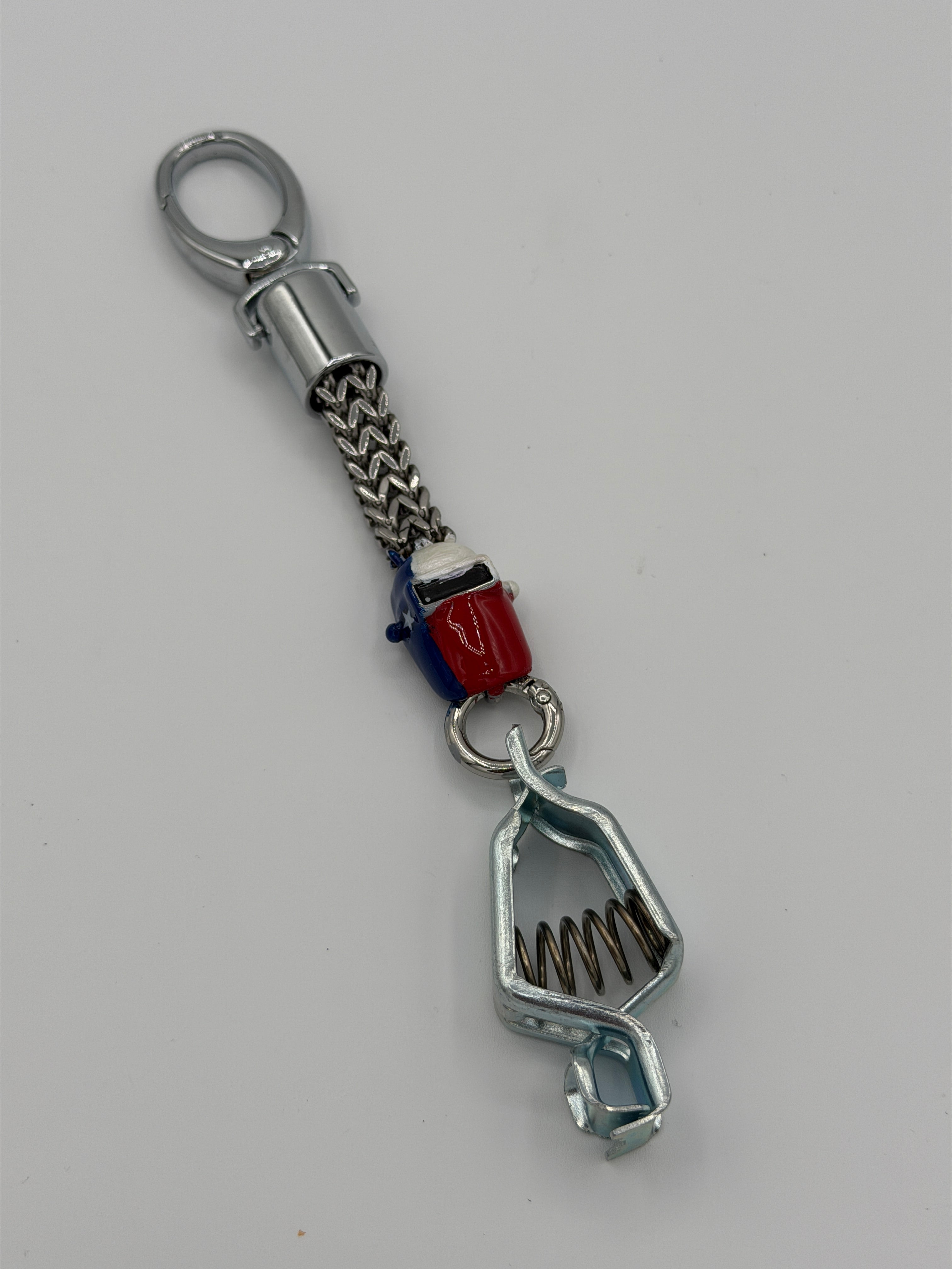 Texas welding hood glove clip