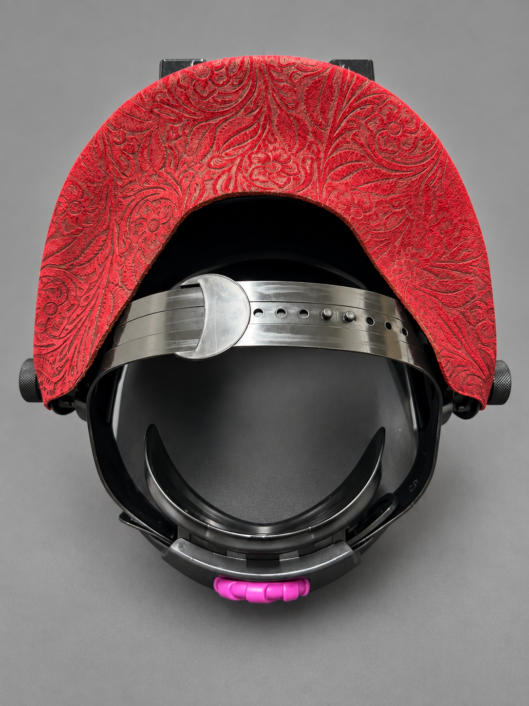 EliteWave Flip Lens Welding Hood - Red Floral