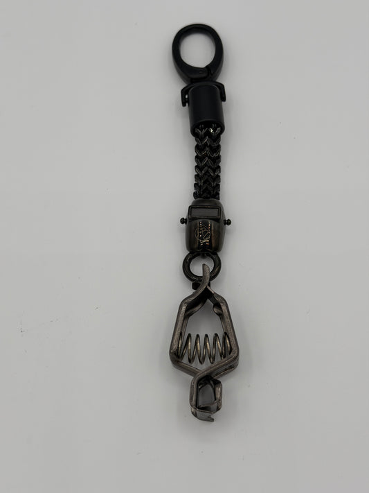 Black welder glove clip