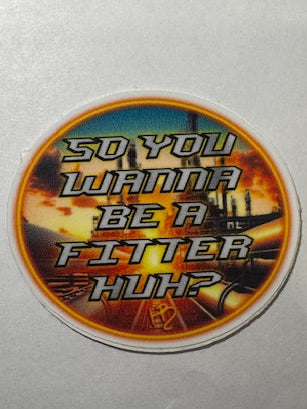 SO YOU WANNA BE A FITTER HUH?